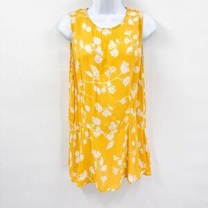 Ava & Viv Floral Print Sleeveless Lightweight Blouse Shirt Top Plus Size X